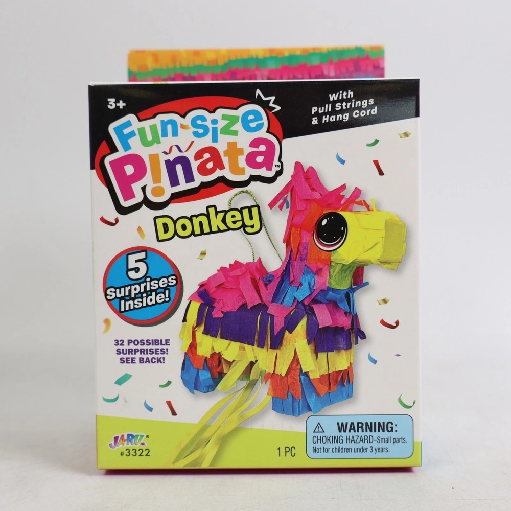 JARU Fun Sized Pinata - Donkey Mini Pinata